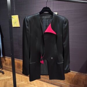 Haider Ackermann Runway blazer with red Lining Sz 40